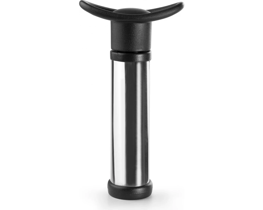 Ibili Vakuumpumpe + 2 Stopfer 15 cm Schwarz