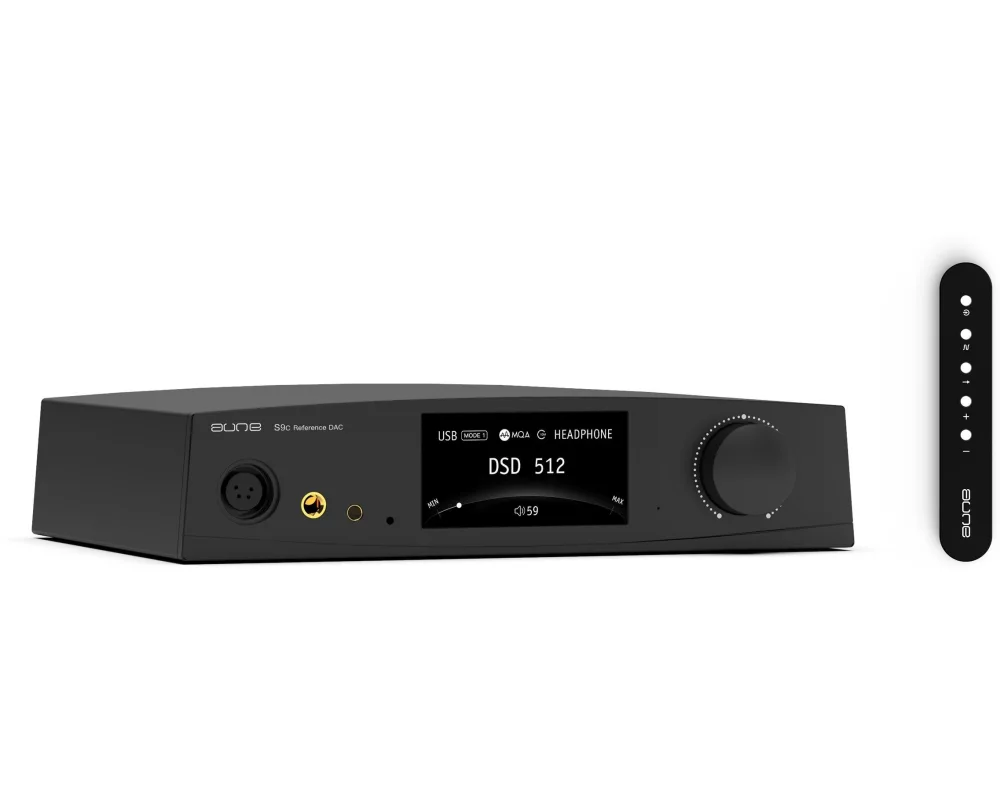 Aune Kopfhörerverstärker & USB-DAC S9C Pro BT Schwarz