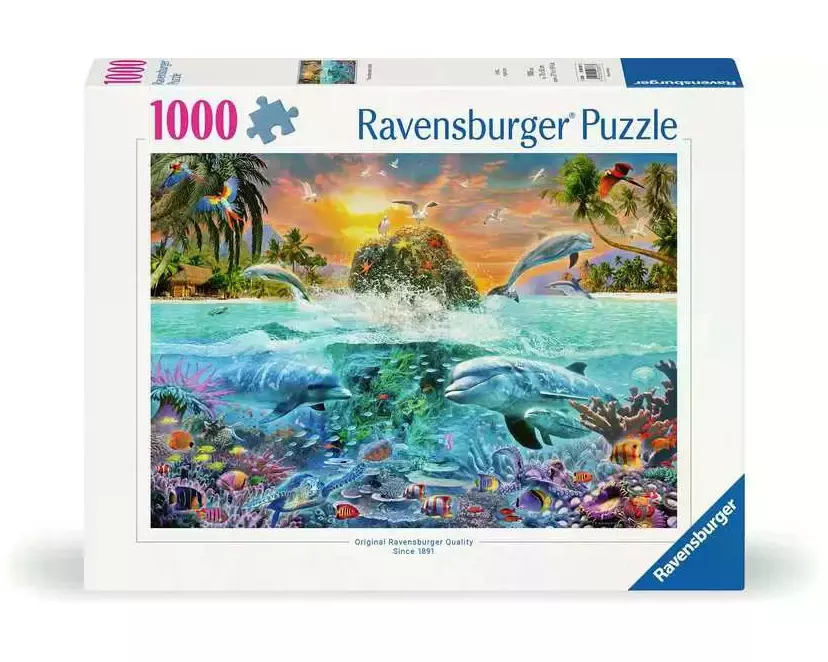 Ravensburger Puzzle Die Unterwasserinsel 1000 Teile