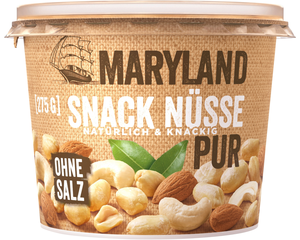 MARYLAND Snack Nüsse Pur KH91982 275g