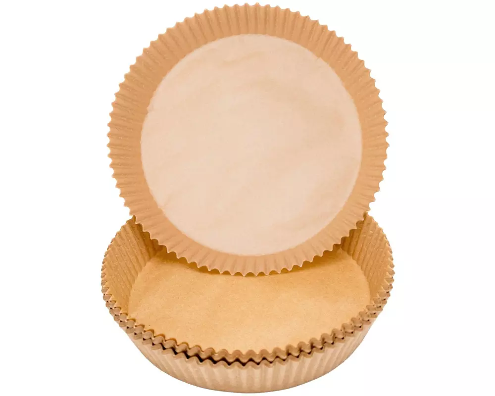 Nerthus Rundes Backpapier für Airfryer 16 cm, 100 Stück