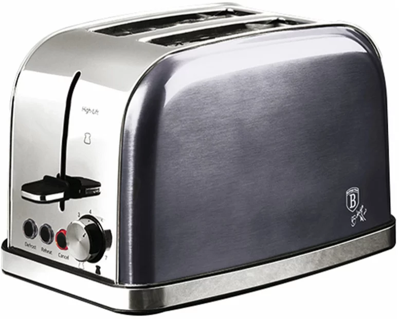 Berlinger Haus 2 Scheiben Toaster Dark-Grey