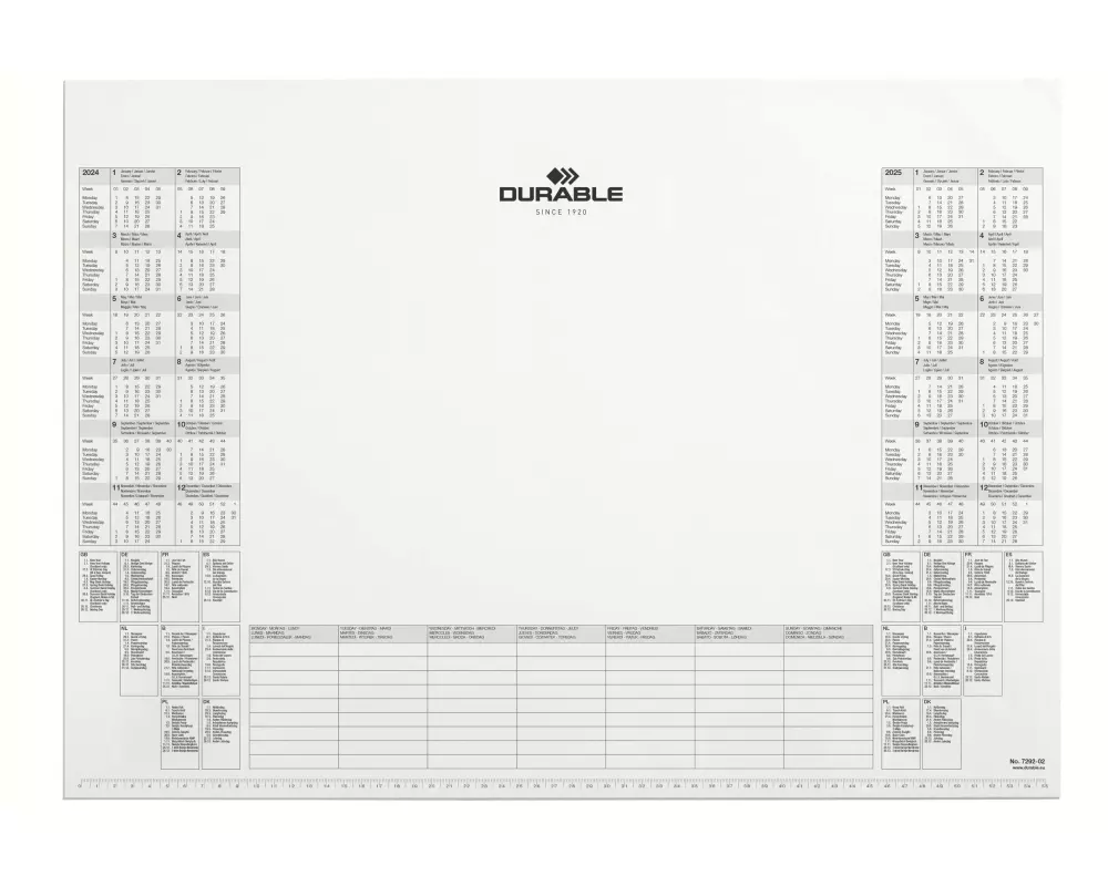 DURABLE Ersatzblock 570 x 405 mm 40.5 x 57 cm