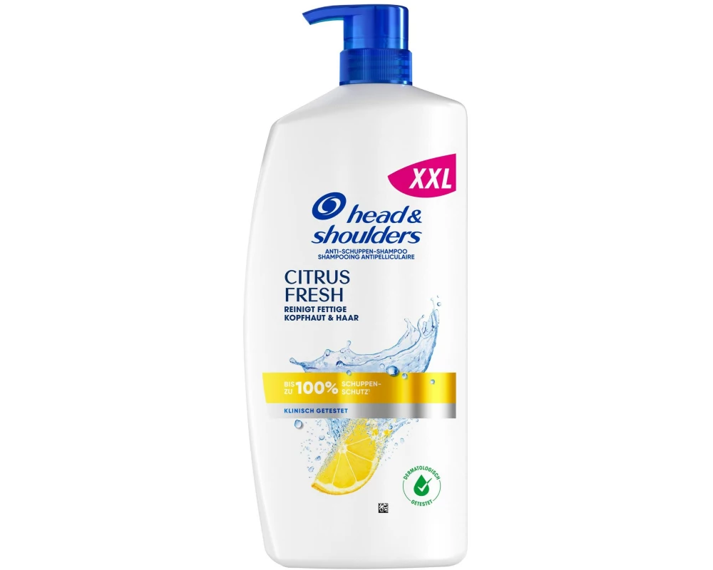 head and shoulders Anti-Schuppen-Shampoo Citrus Fresh 800 ml