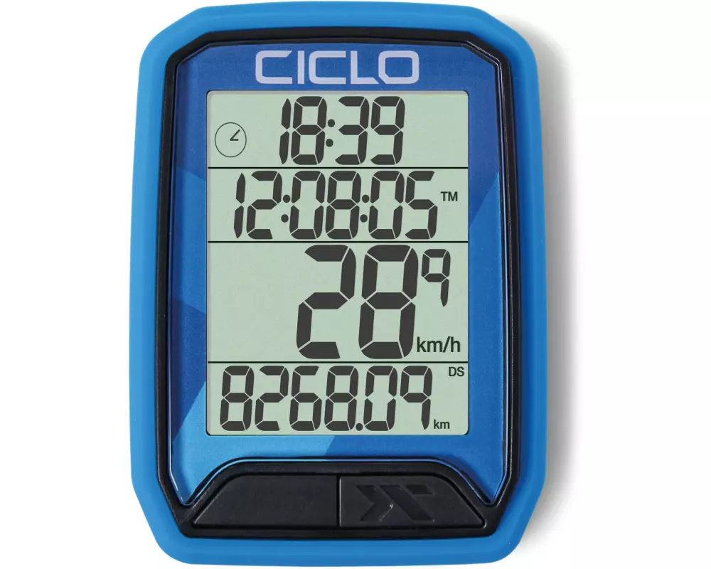 Ciclosport Fahrradcomputer Protos 213 Blau
