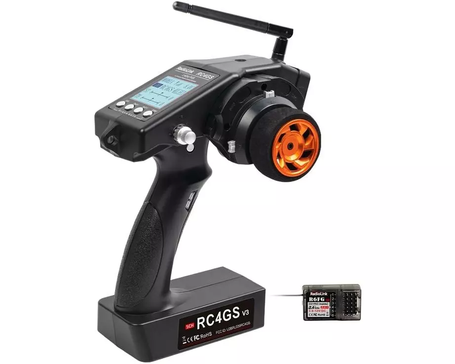 RadioLink Fernsteuerung RC4GS V3 2.4 GHz, 5 Kanal, mit Empfänger