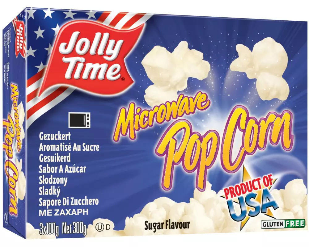 Jolly Time Pop Corn Zucker 3 x 100 g
