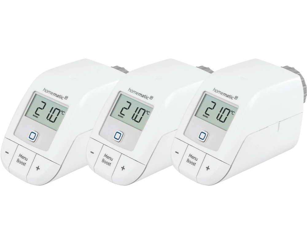Homematic IP Smart Home 3 x Heizkörperthermostat Basic