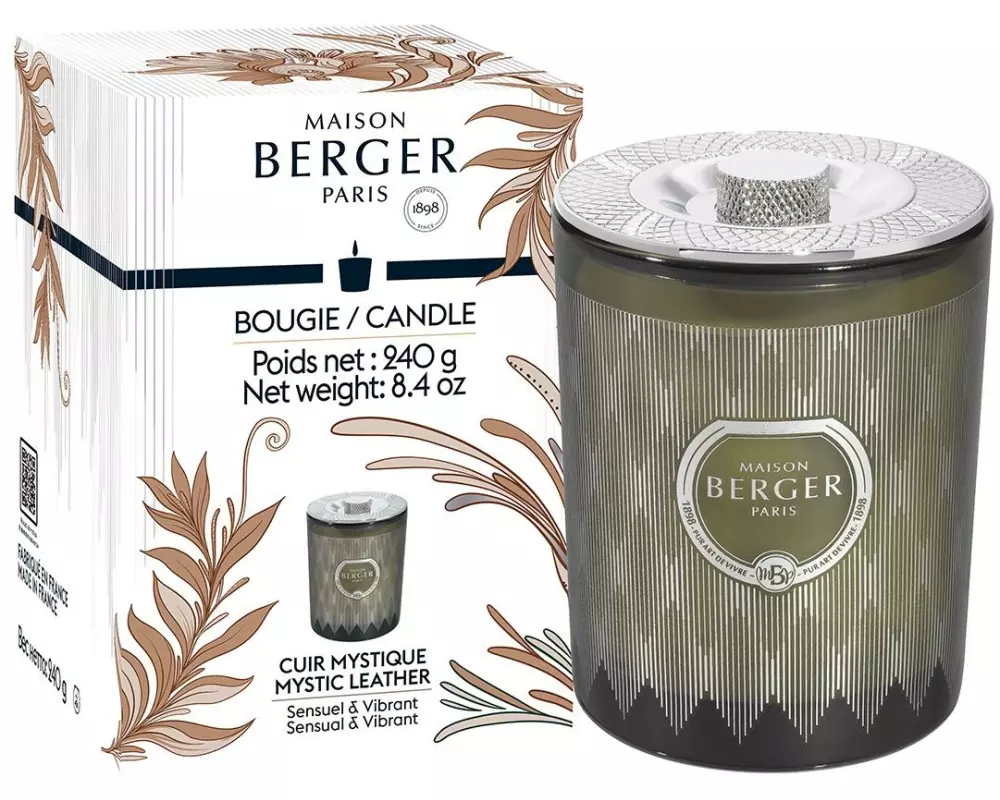 Maison Berger Duftkerze Evanescence Grau 240 g