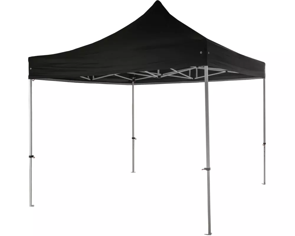 COCON Pavillon Deluxe F00406, 3 x 3 m, faltbar, Schwarz