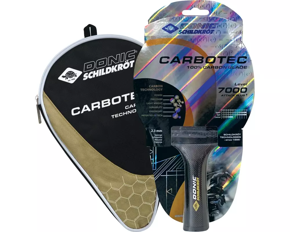 DONIC Schildkröt Tischtennis Set CarboTec 7000 Set