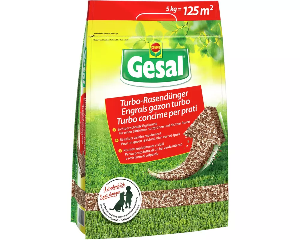 Gesal Turbo-Rasendünger 5 kg