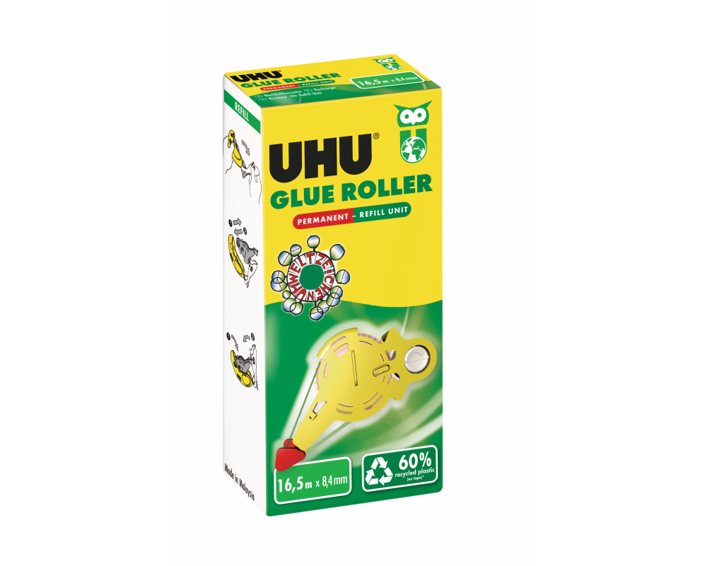 UHU Kleberoller perm. Refill Unit 990346 transparent