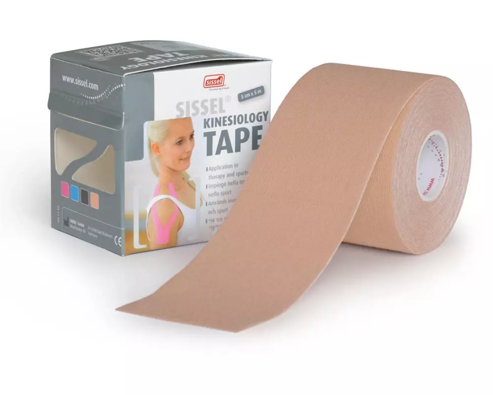 SISSEL Kinesiology Tape beige 5 cm x 5 m