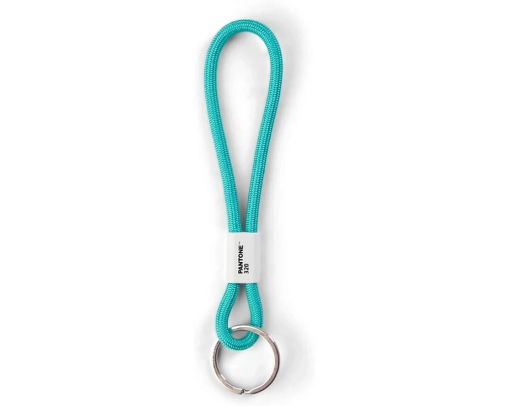 Pantone by Copenhagen Design Schlüsselanhänger Nylon Türkis 18 cm