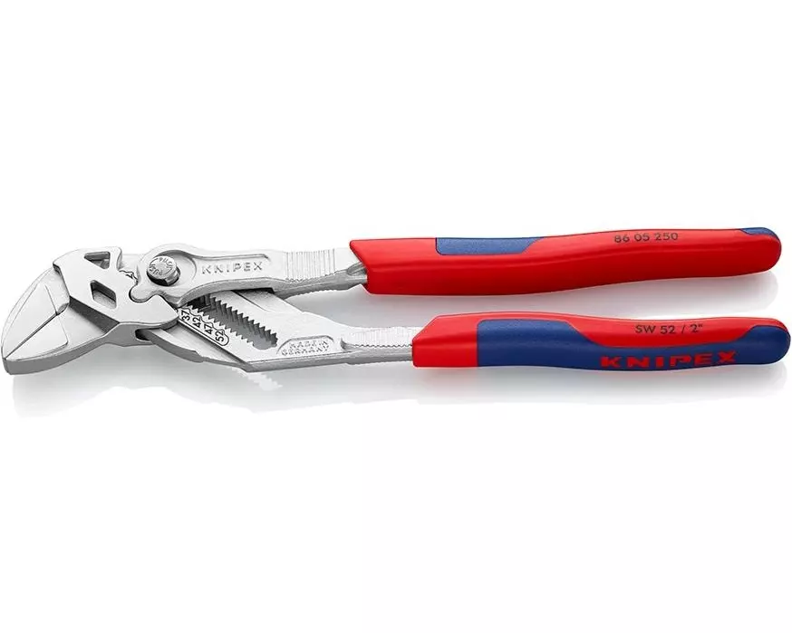Knipex Zangenschlüssel 250 mm Verchromt mit Mehrkomponenten-Hüllen