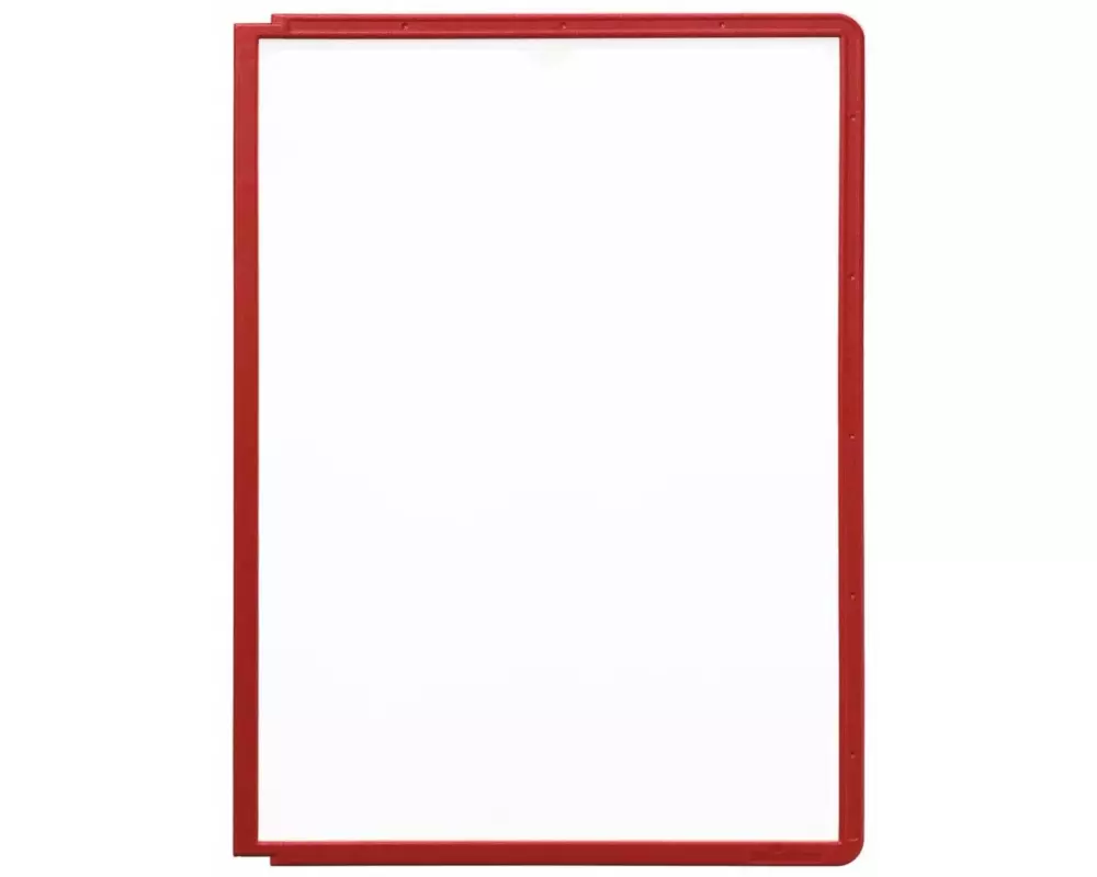 DURABLE Dokumentenhalter Sherpa Rot, 5 Stück