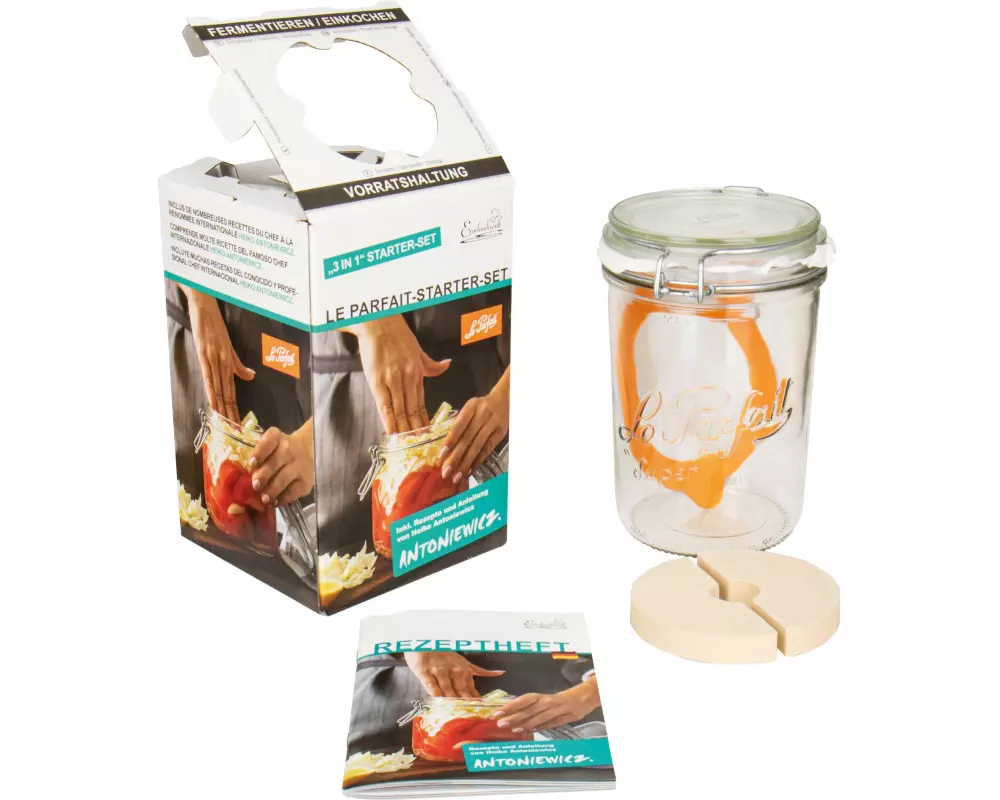 Weck Fermentationsglas Le Parfait Terrines 1000 ml