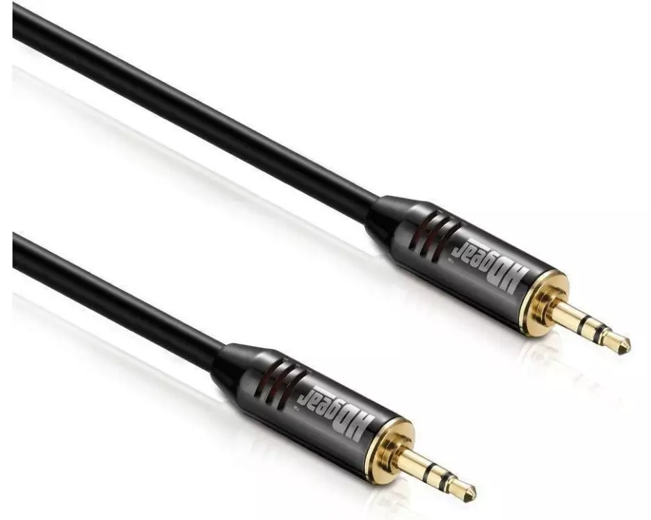 HDGear Audio-Kabel Premium 3.5 mm Klinke - 3.5 mm Klinke 0.5 m