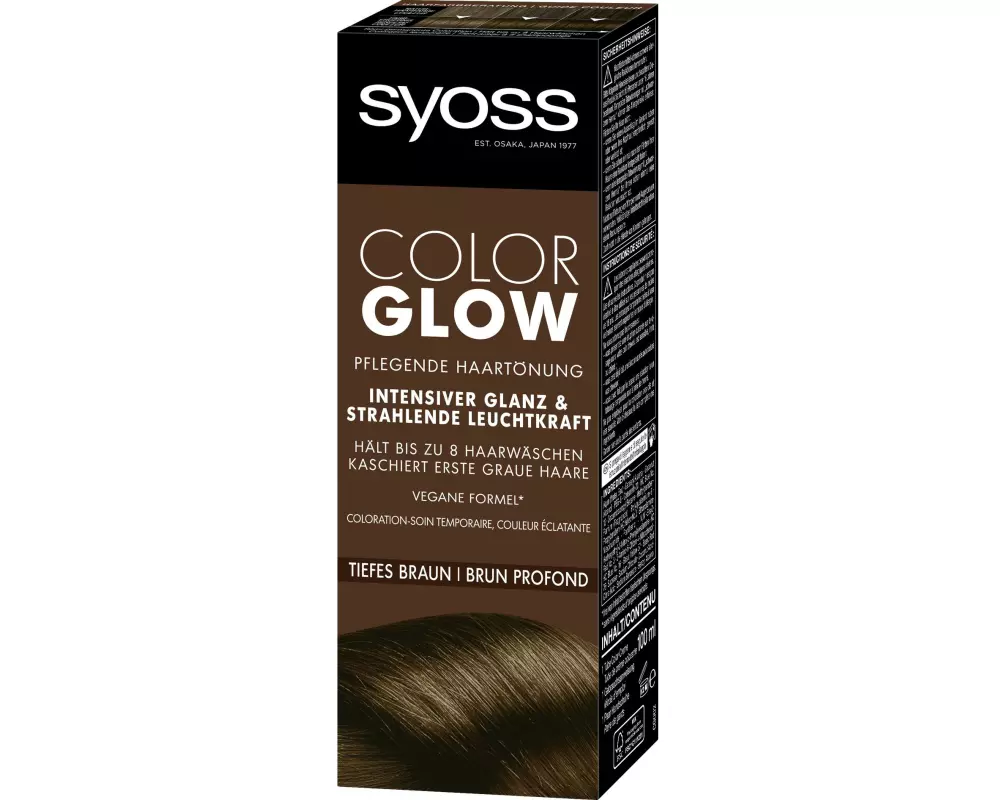 Syoss Haarcoloration Color Glow Tiefes Braun