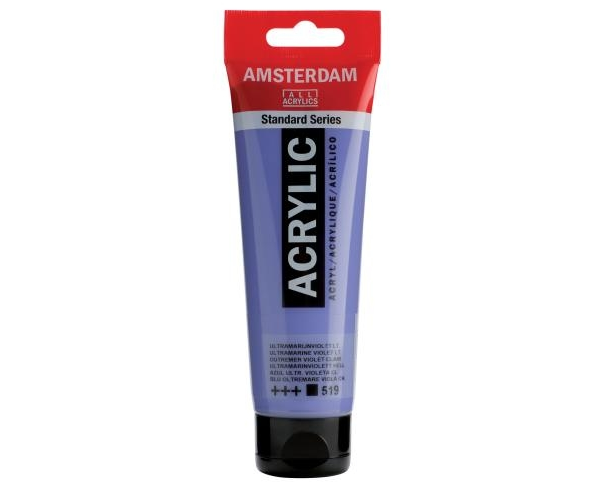 AMSTERDAM Acrylfarbe 120ml 17095192 ultr.violett hell 519