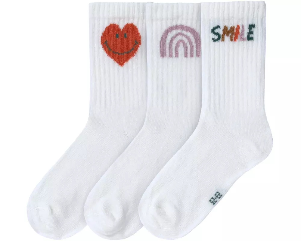 Lässig Tennissocken 3er Set Little Gang, Smile Gr. 27 - 30