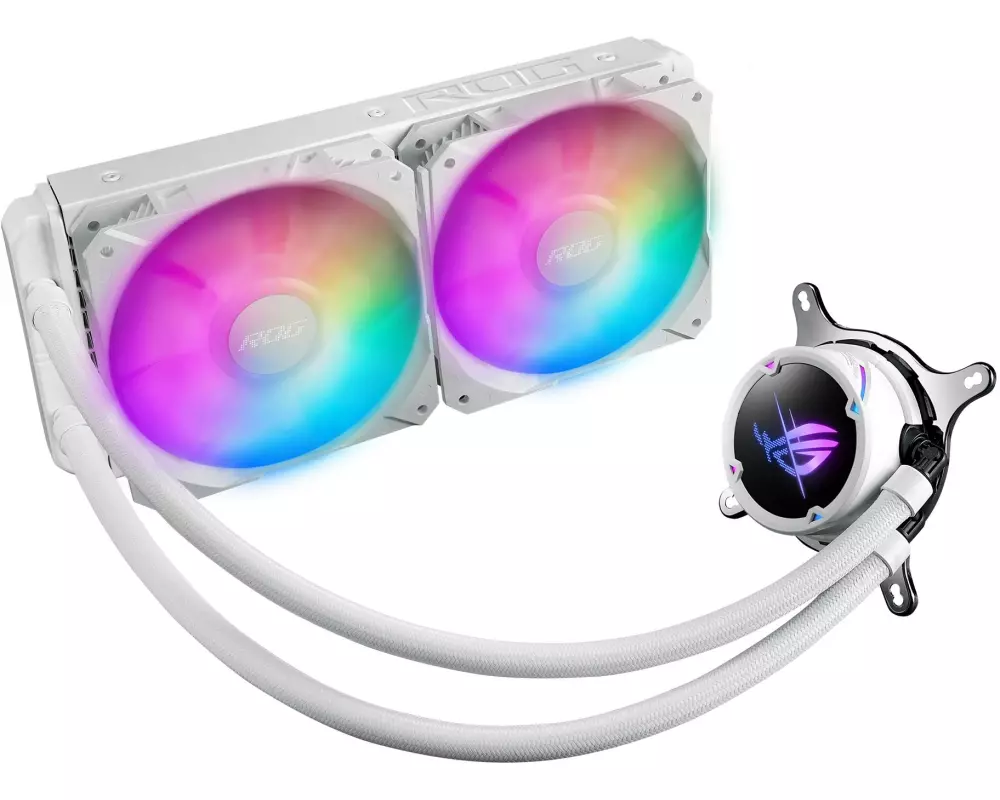 ASUS ROG Wasserkühlung Strix LC II 240 ARGB WHITE EDITION