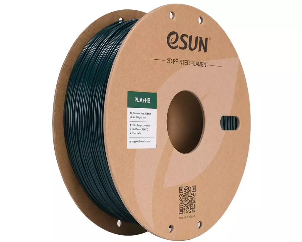 eSun Filament PLA+ HS Grün 1.75 mm 1 kg
