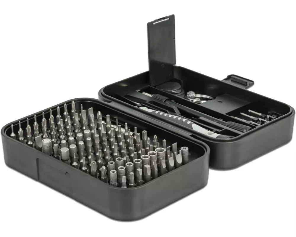 Delock Werkzeugset Schraubendreher 132-teilig