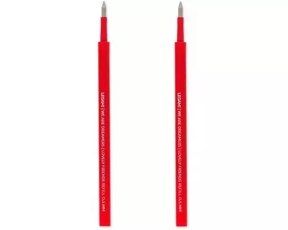 Legami Gelstift Lovely Friends- Ersatzminen 0.5 mm, Rot