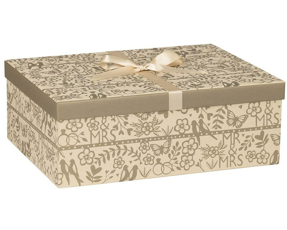 STEWO Geschenkbox Anouk 2551533980 gold 24x33x12cm