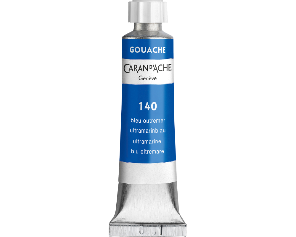 CARAN D'ACHE Deckfarbe Gouache 10ml 2001.140 blau