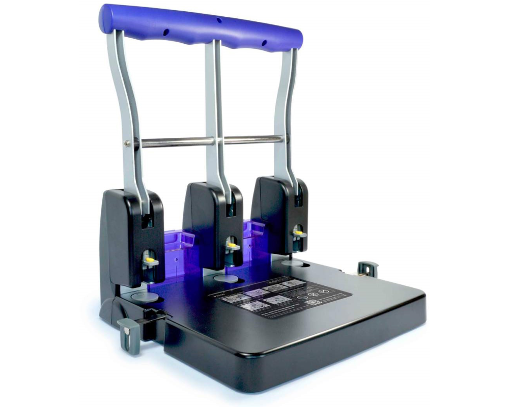 RAPESCO Kraftlocher 1272 schwarz/violett