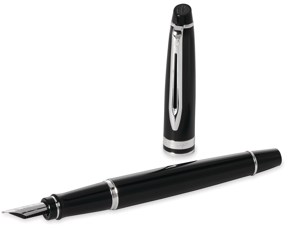 WATERMAN Füllfederhalter Expert M, Schwarz/Silber