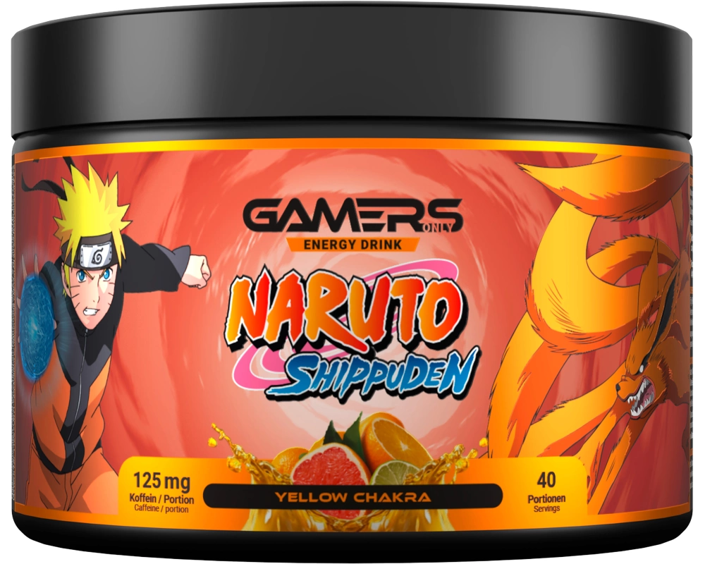 GAMERSONLY Energy Drink Powder 40 Port. 9120119172434 Naruto