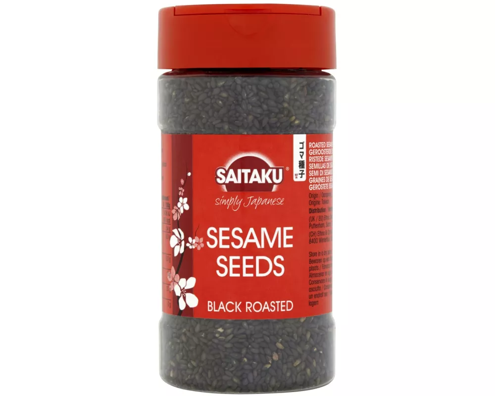 Saitaku Sesame Seeds Black Roasted 95 g