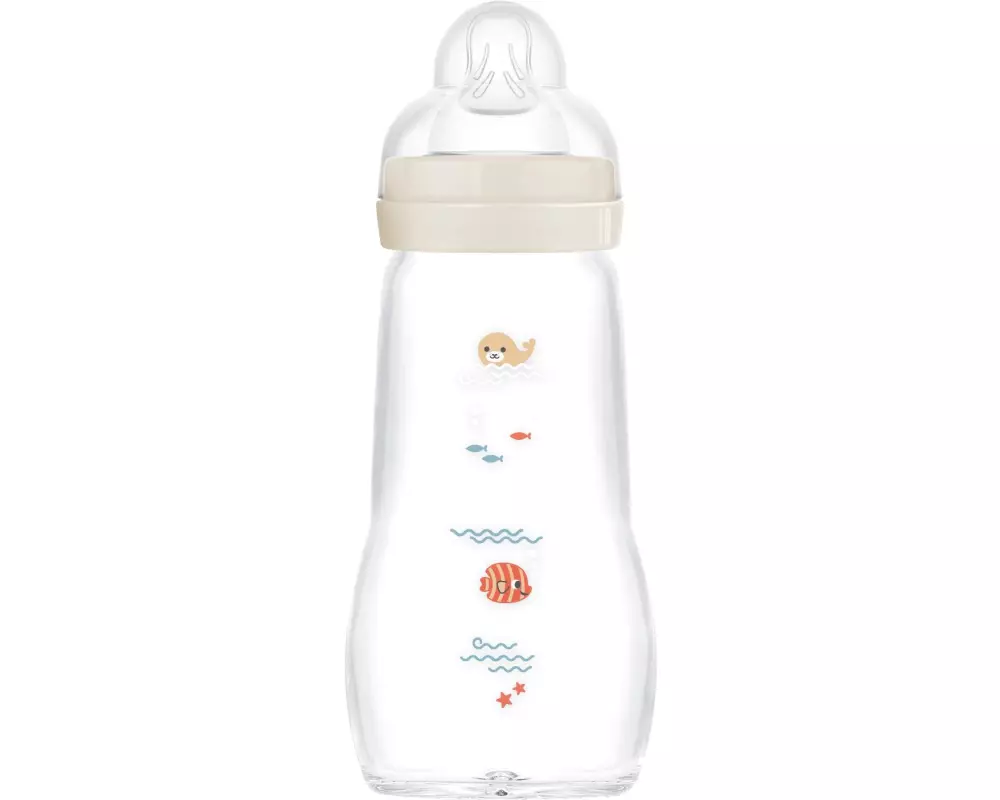 MAM Glasflasche Feel Good 260 ml, 2er-Kit