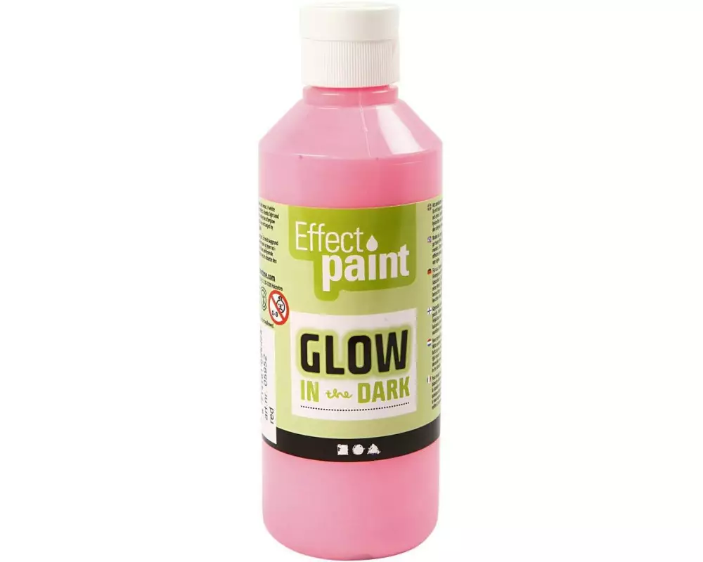 Creativ Company Leuchtfarbe 250 ml, Rosa