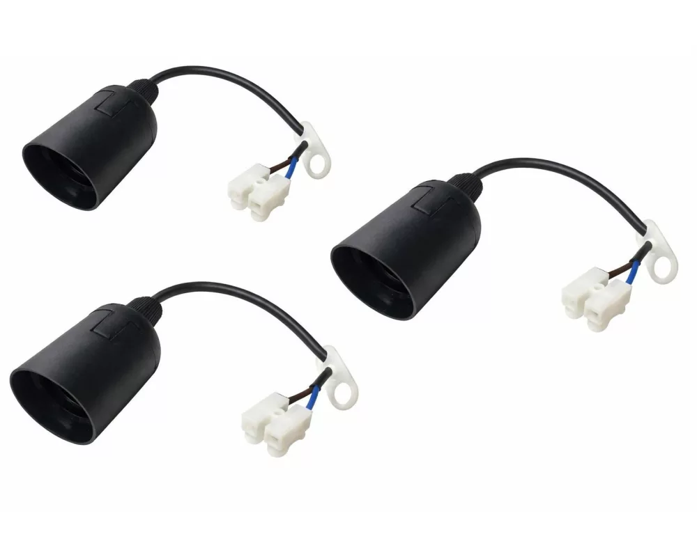 Schönenberger Set Renovierfassung E27 mit Schnellanschlussklemme 3er Set