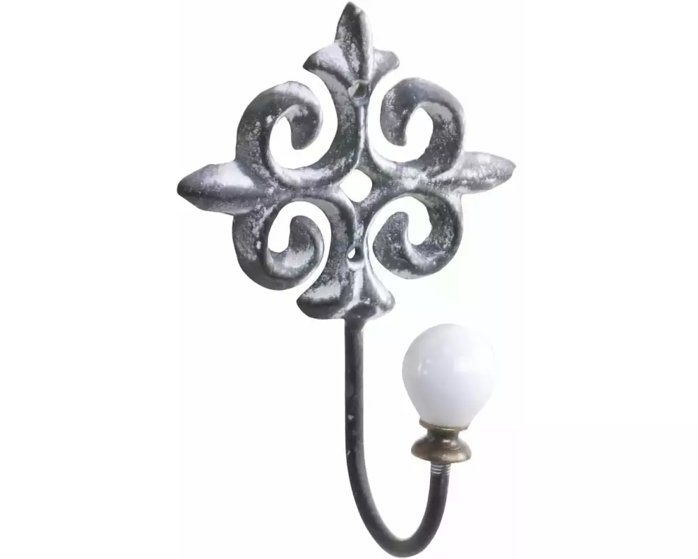 Chic Antique Wandhaken Antique 13 x 8.5 x 6 cm , Grau