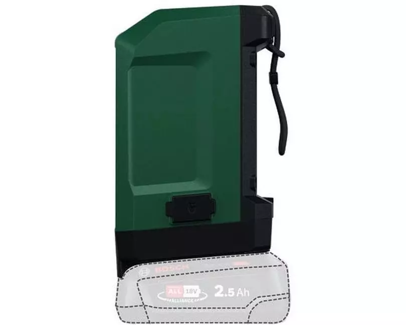 Bosch Professional UniversalSpeaker 18 V-1 Schwarz, Grün