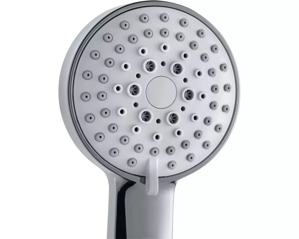 Laufen Duschbrause Stella 80 verchromt 3 Strahlarten, Ø 80 mm