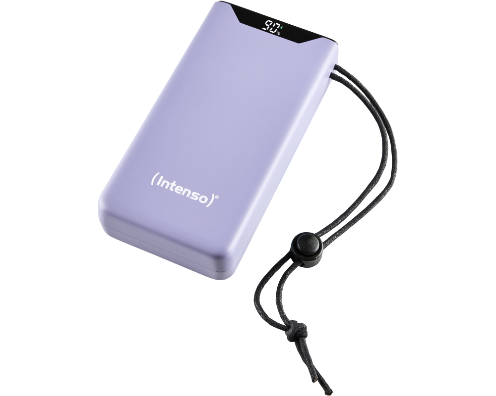INTENSO Powerbank F20000, purple 7332053 20000 mAh, USB-A, USB-C