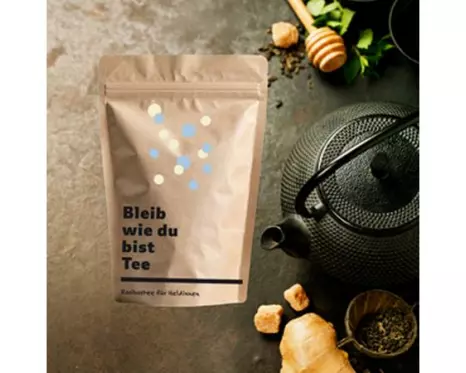 Wunderle Bleib wie du bist Tee Geschenkset