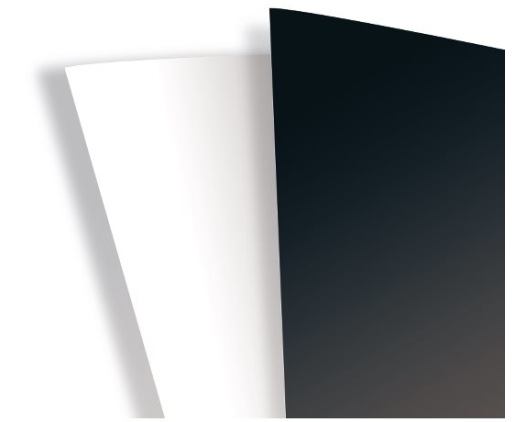 GBC Higloss & Hiclear Umschlag A4 CR121810 schwarz 50 Stück