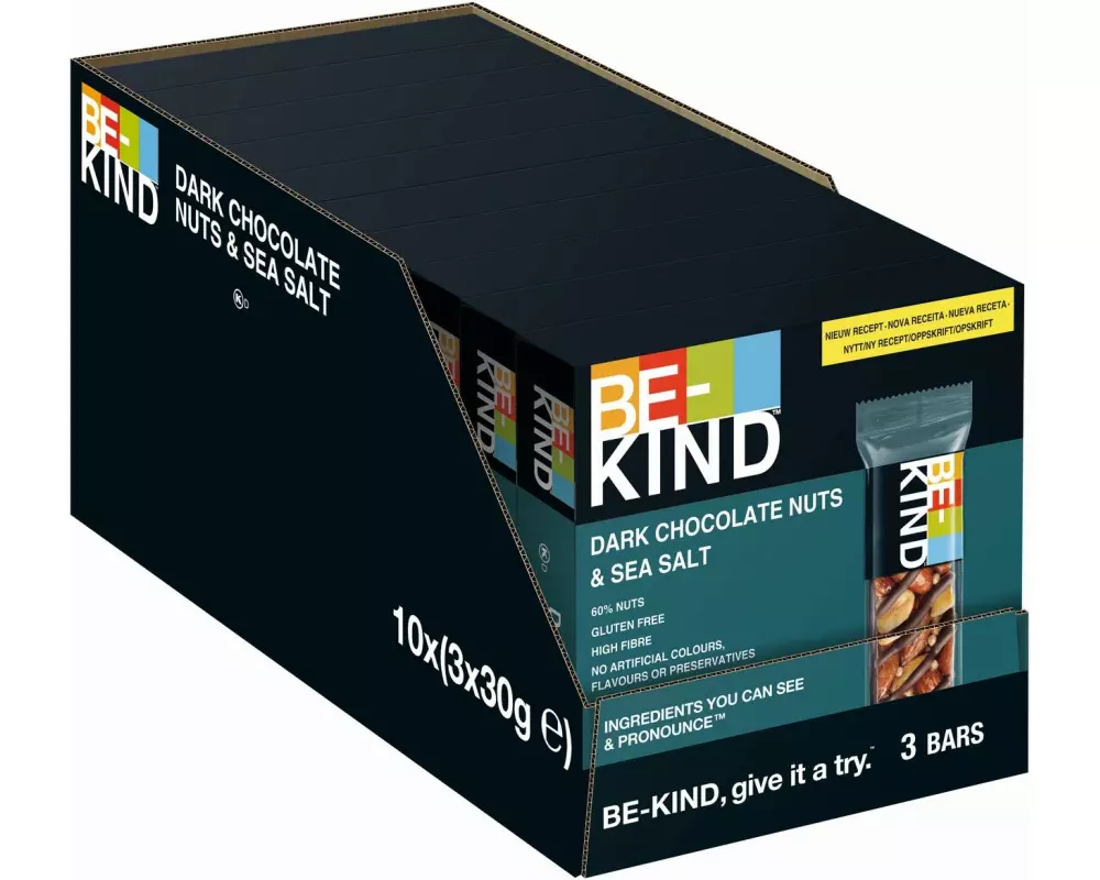 BE-KIND Chocolate Nuts & SeaSalt 30 x 30 g