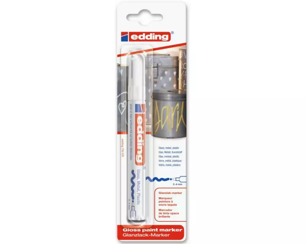 edding Lackmarker 750 Weiss