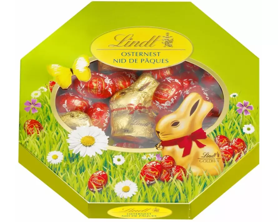 Lindt Schokolade Osternest 160 g
