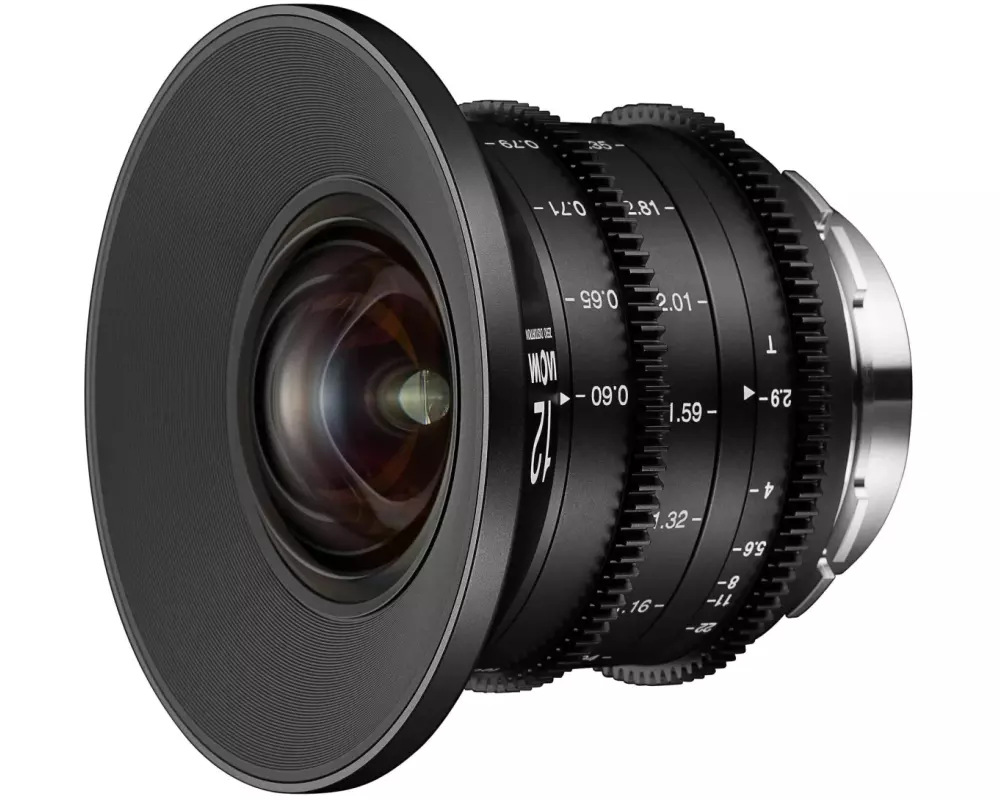 Laowa Festbrennweite 12 mm T/2.9 Zero-D Cine (Meter) – Arri PL