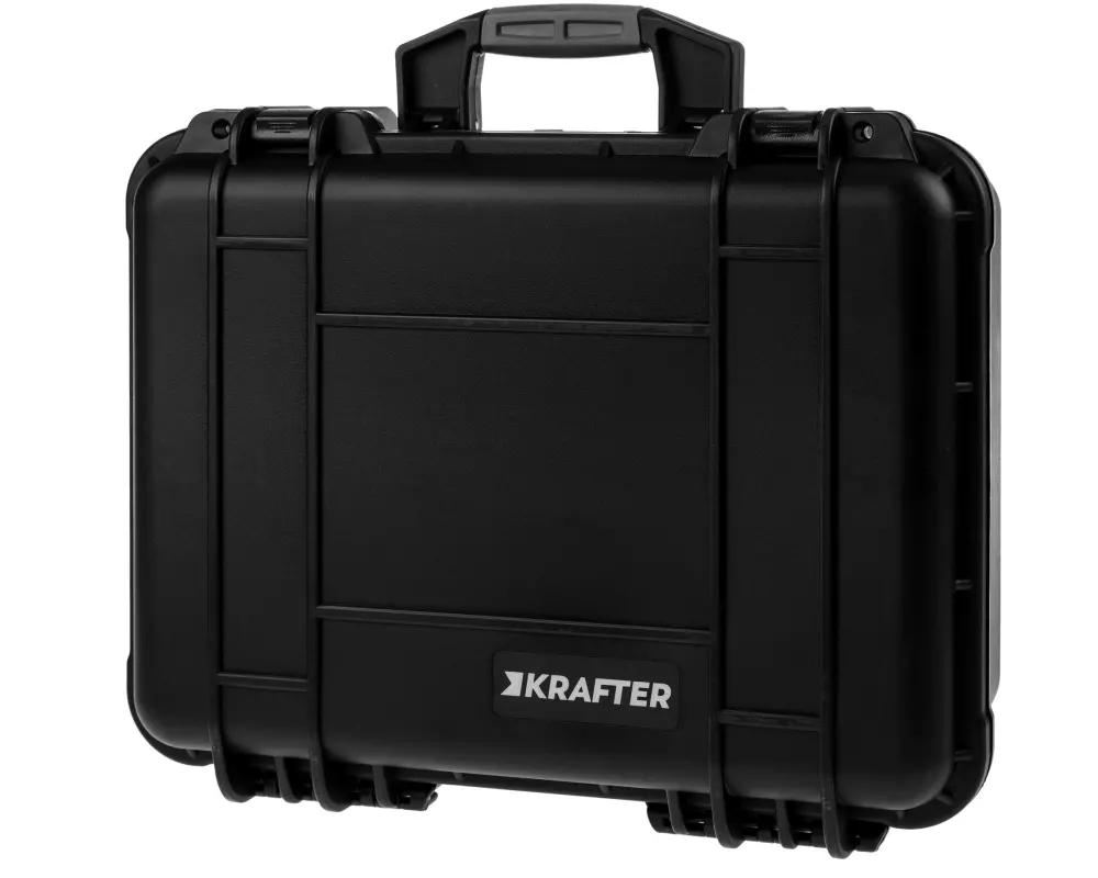 STRUCT Schutzkoffer mit Schaumstoffeinlage, 26.3 l, Schwarz